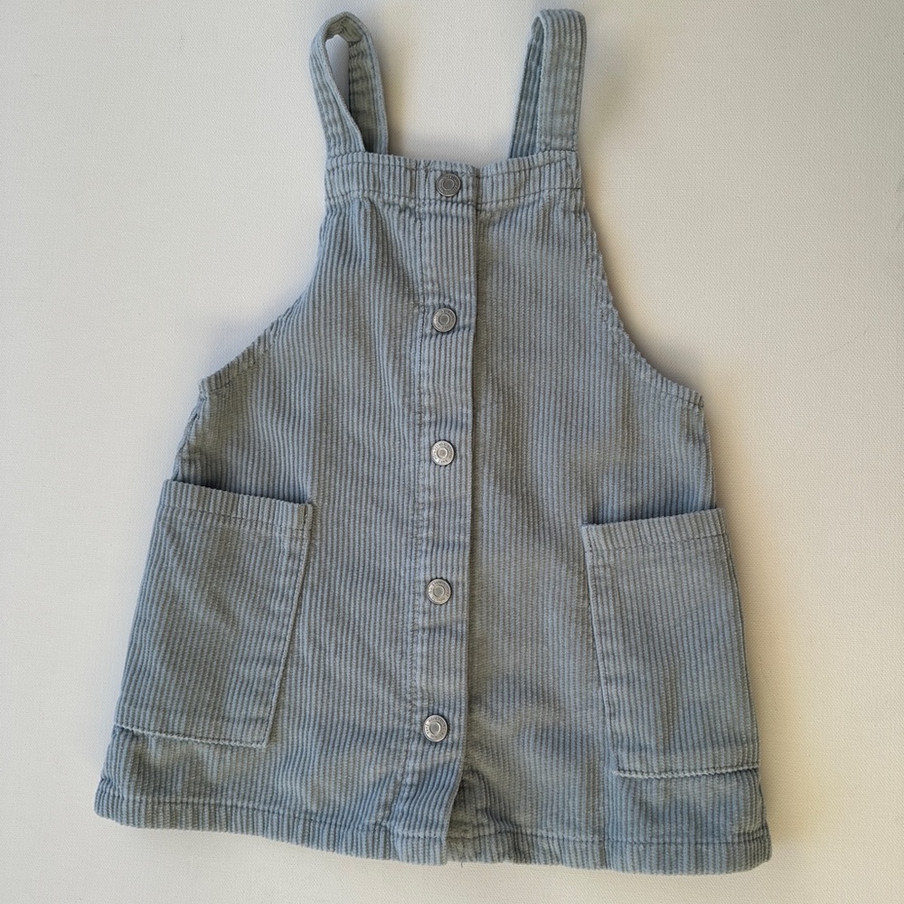 Zara girl’s | Stylish Corduroy Jumper Dress. | Size 2-3T. - Picture 2 of 5